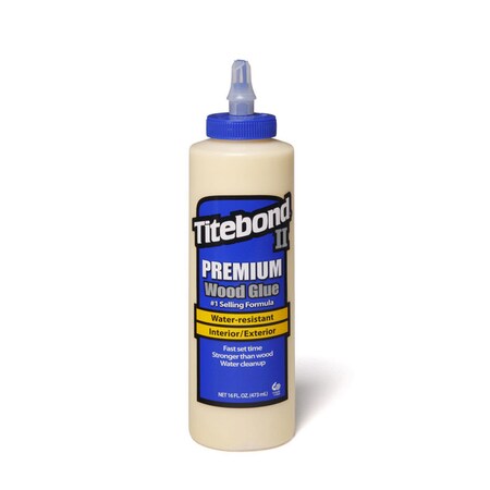 Titebond Titebond II Premium Yellow Wood Glue 16 oz 5004